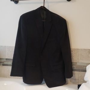 Men's black corduroy sport jacket